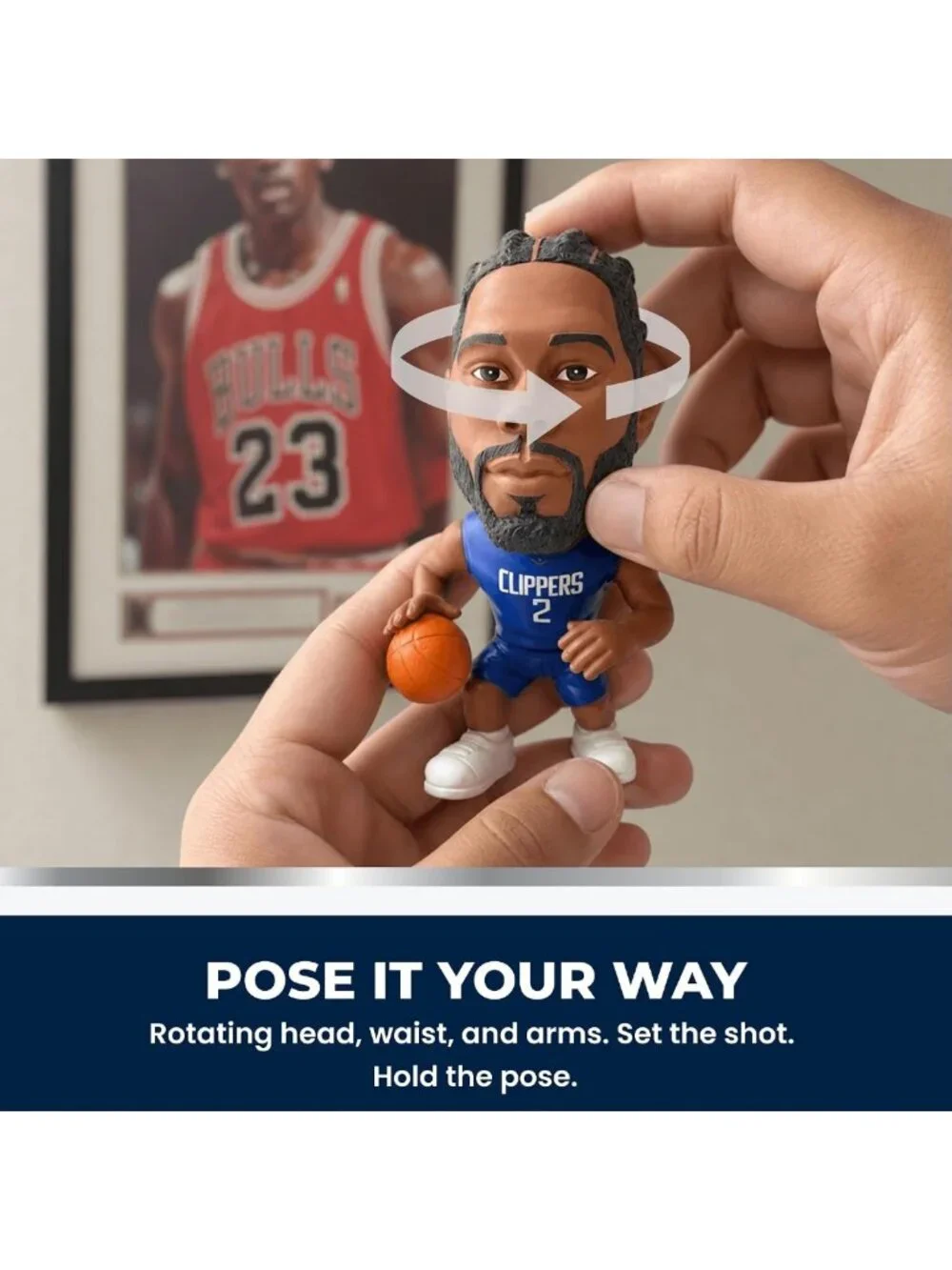 NBA Action Figure - Party Animal Big Shot Jayson Tatum Collectible Toy